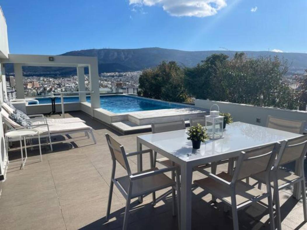 Апартаменты Athens Lycabettus Hill Penthouse, Private Roof Garden & Pool Экстерьер фото
