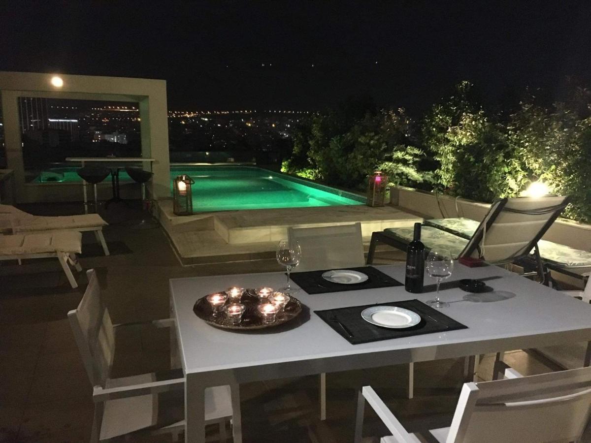 Апартаменты Athens Lycabettus Hill Penthouse, Private Roof Garden & Pool Экстерьер фото
