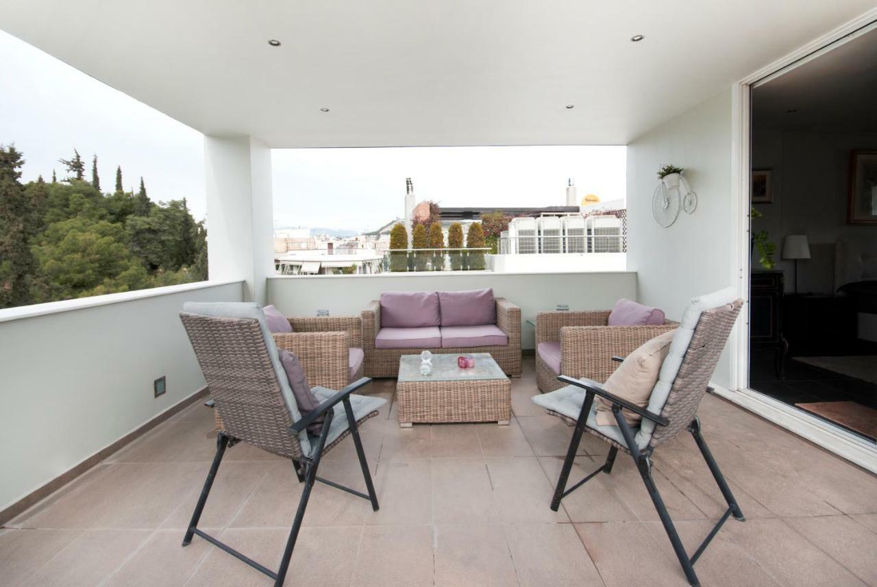 Апартаменты Athens Lycabettus Hill Penthouse, Private Roof Garden & Pool Экстерьер фото
